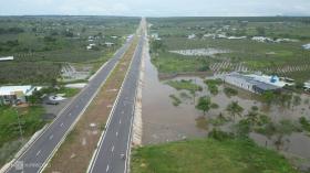 Chủ đầu tư bác thông tin 'thi công đường gây ngập nhà, vườn thanh long' 