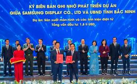 Samsung sẽ đầu tư thêm 1,8 tỷ USD vào Bắc Ninh 