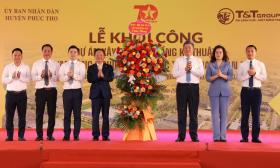 T&amp;T Group khởi công cụm công nghiệp 780 tỷ đồng tại Hà Nội 