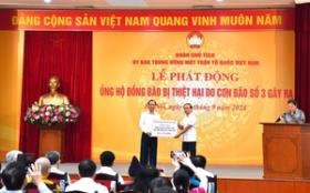 Đoàn thanh niên Vietcombank hỗ trợ đồng bào tỉnh Thái Nguyên, Yên Bái bị thiệt hại do cơn bão số 3  第8张