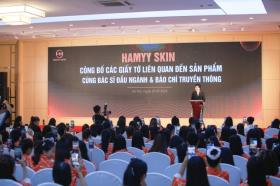  Thương hiệu HAMYY SKIN công bố giấy chứng nhận và ra mắt bộ sản phẩm chăm sóc sắc đẹp ‘Made in Việt Nam&apos; 