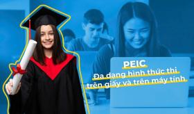 Chứng chỉ tiếng Anh PEIC có thêm hình thức thi trên máy  第1张