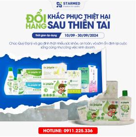 Dược phẩm STARMED chung tay sẻ chia cùng đồng bào vùng bão lũ  第2张