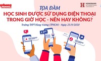  Hà Nội yêu cầu siết chặt quản lý điện thoại trong trường học 