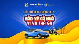  Bảo Việt Nhân thọ trao giải thưởng ô tô chương trình tri ân lớn nhất năm 