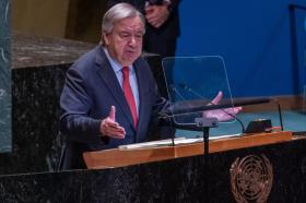 Ông Guterres cảnh báo phân chia địa chính trị sâu sắc tại khóa họp 79 Đại hội đồng Liên Hợp Quốc