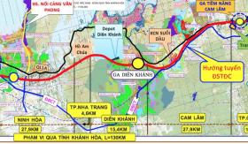  Đề xuất bổ sung thêm 2 ga đường sắt tốc độ cao Bắc - Nam đi qua Khánh Hòa 